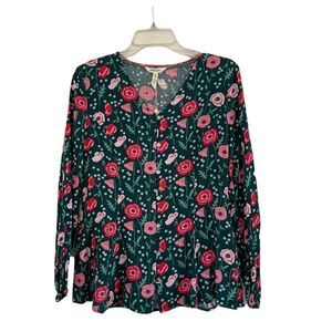 Matilda Jane Green Floral Tunic - S NWT